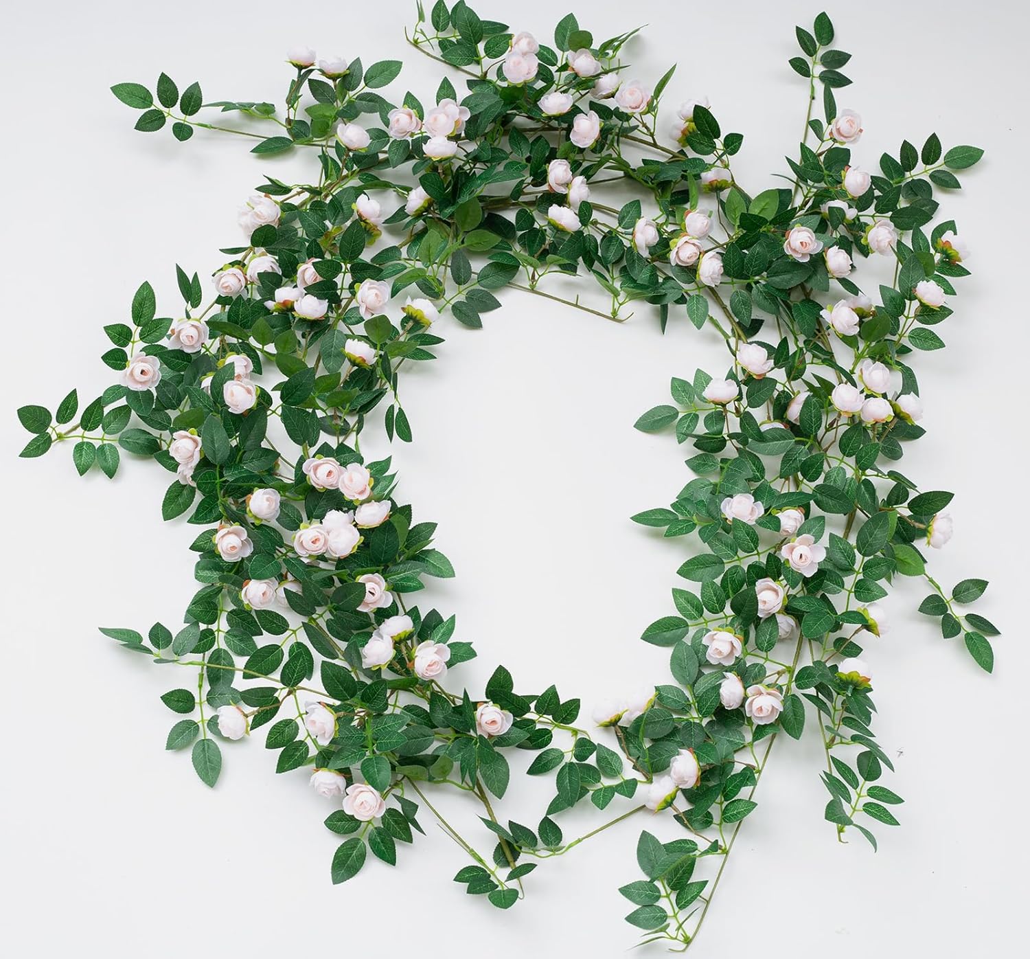 NayaFlora Bendable Artificial Rose Flower Garland for Wall & Home Decor