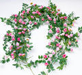 NayaFlora Bendable Artificial Rose Flower Garland for Wall & Home Decor