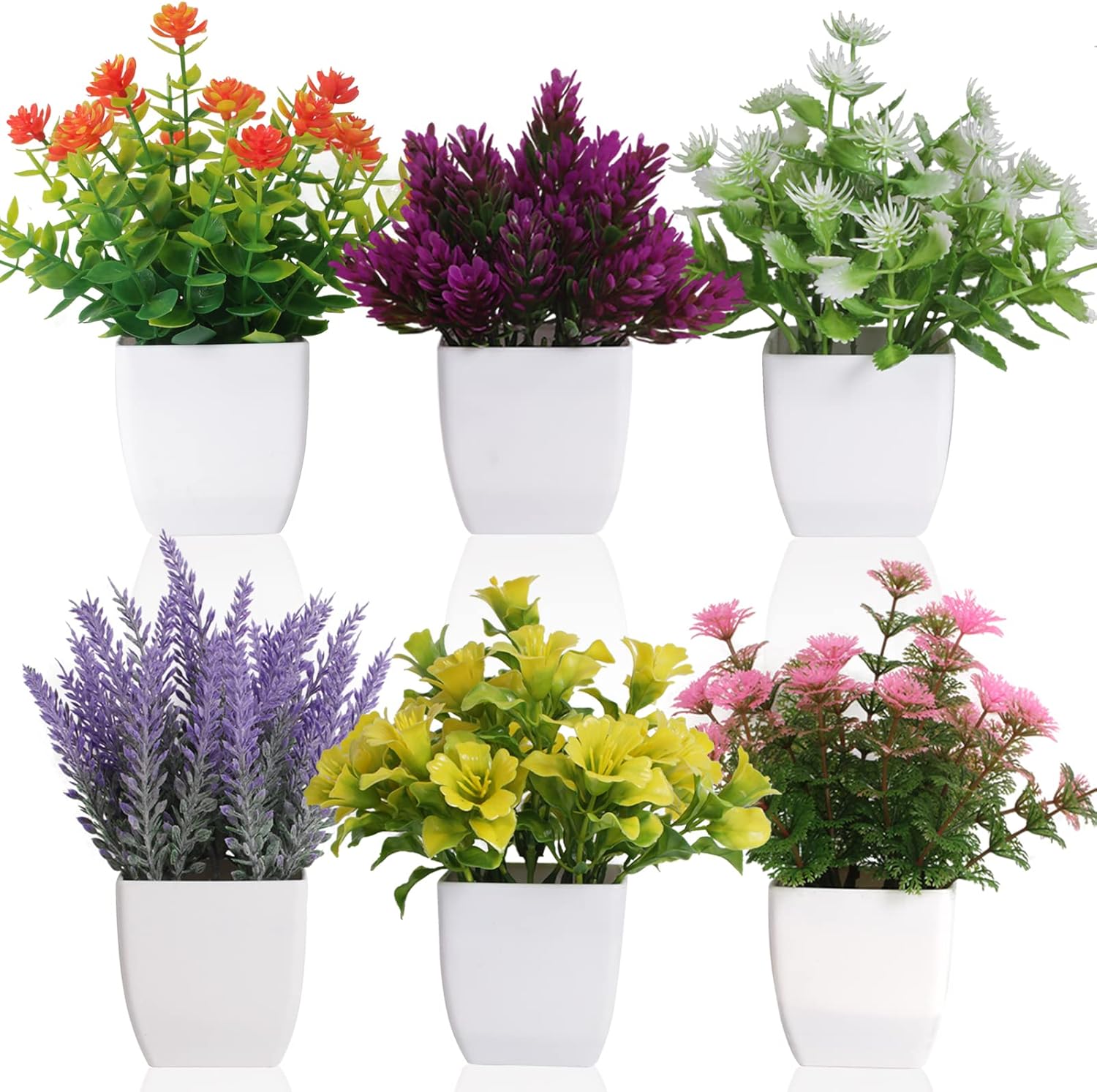NayaFlora Artificial Flower Potted Plants for Indoor Decor