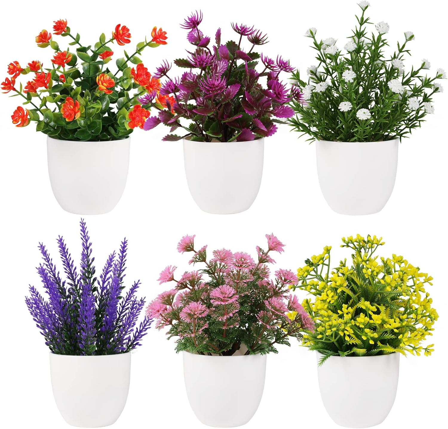 NayaFlora Artificial Flower Potted Plants for Indoor Decor