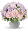 NayaFlora Artificial Dahlia Floral Arrangement with Vase