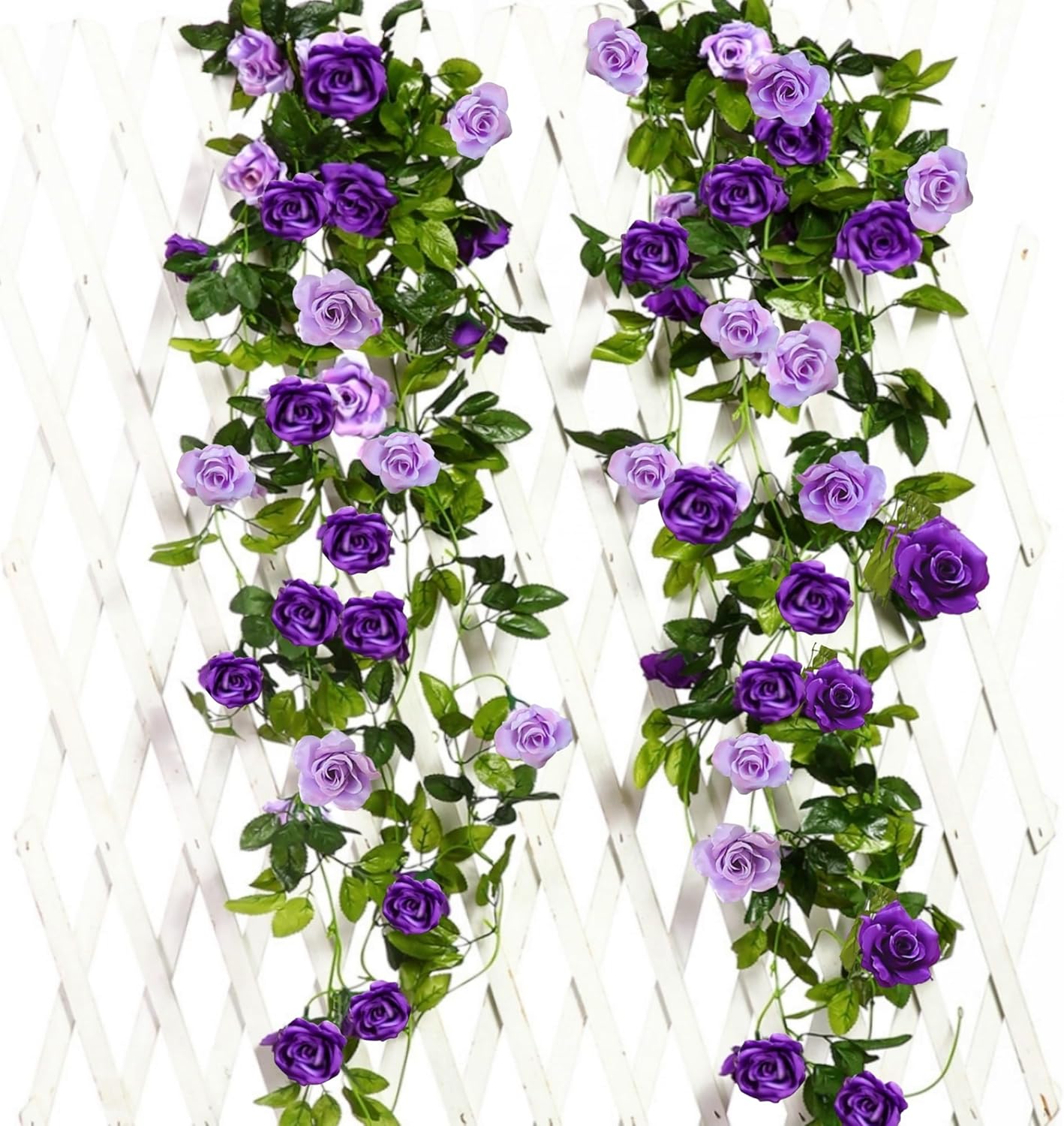NayaFlora Artificial Rose Flower Garland for Wedding & Party Decor