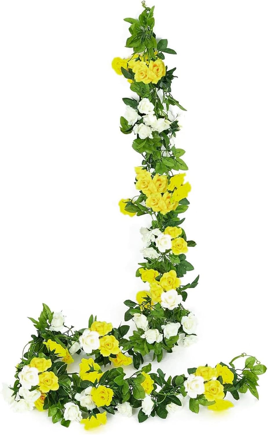 NayaFlora Artificial Rose Flower Garland for Wedding & Party Decor