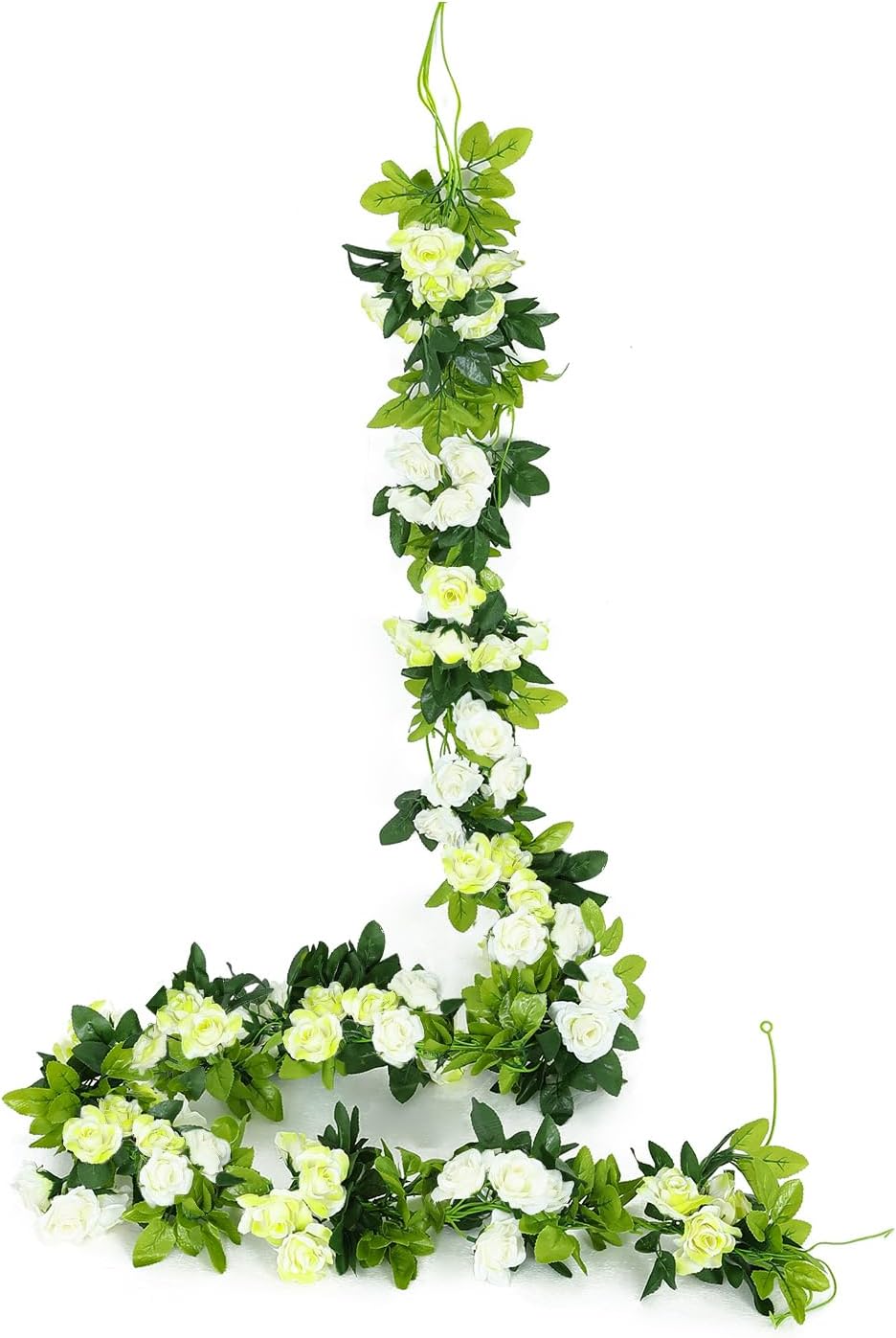 NayaFlora Artificial Rose Flower Garland for Wedding & Party Decor