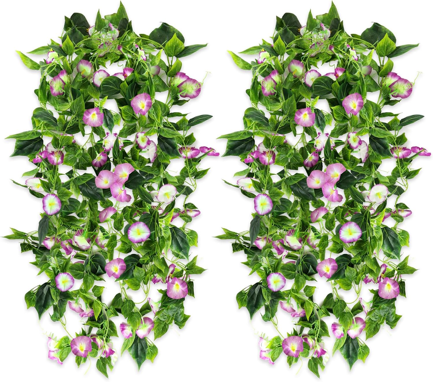 NayaFlora Artificial Morning Glory Flower Garland for Indoor & Outdoor Decor