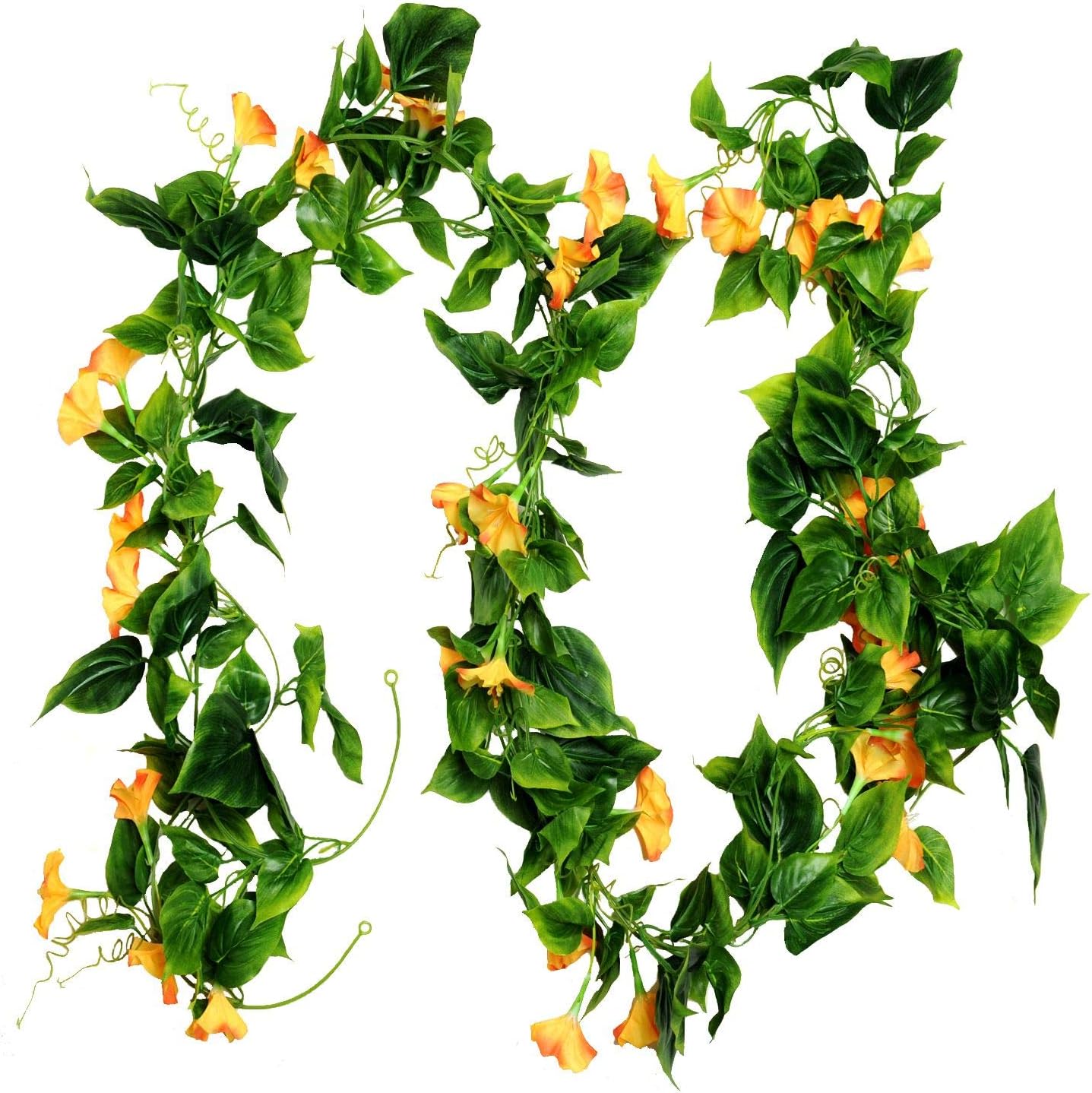 NayaFlora Artificial Morning Glory Flower Garland for Indoor & Outdoor Decor