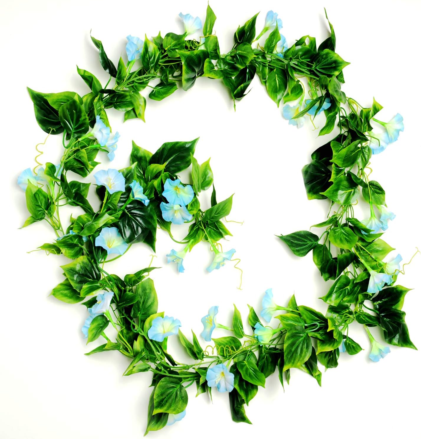 NayaFlora Artificial Morning Glory Flower Garland for Indoor & Outdoor Decor