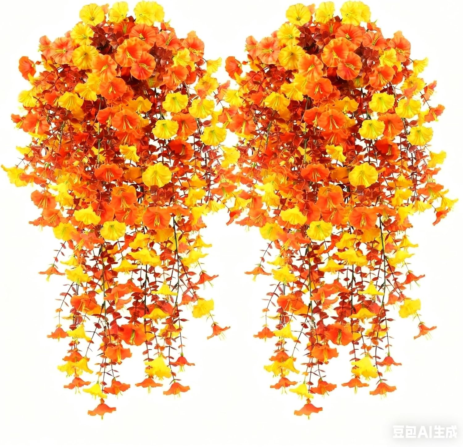 NayaFlora Artificial Morning Glory Flower Garland for Indoor & Outdoor Decor